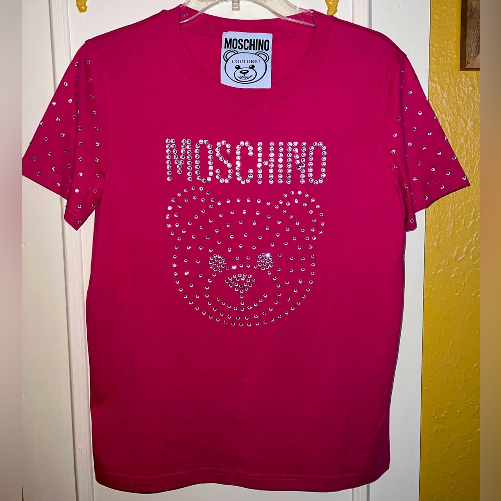 Moschino Couture Bling Bear Top